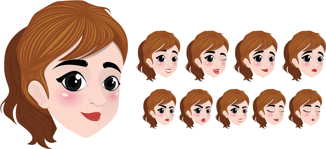 Cute Monster Studio Only Using Powerpoint, Very Easy - Cartoon (1153x536), Png Download