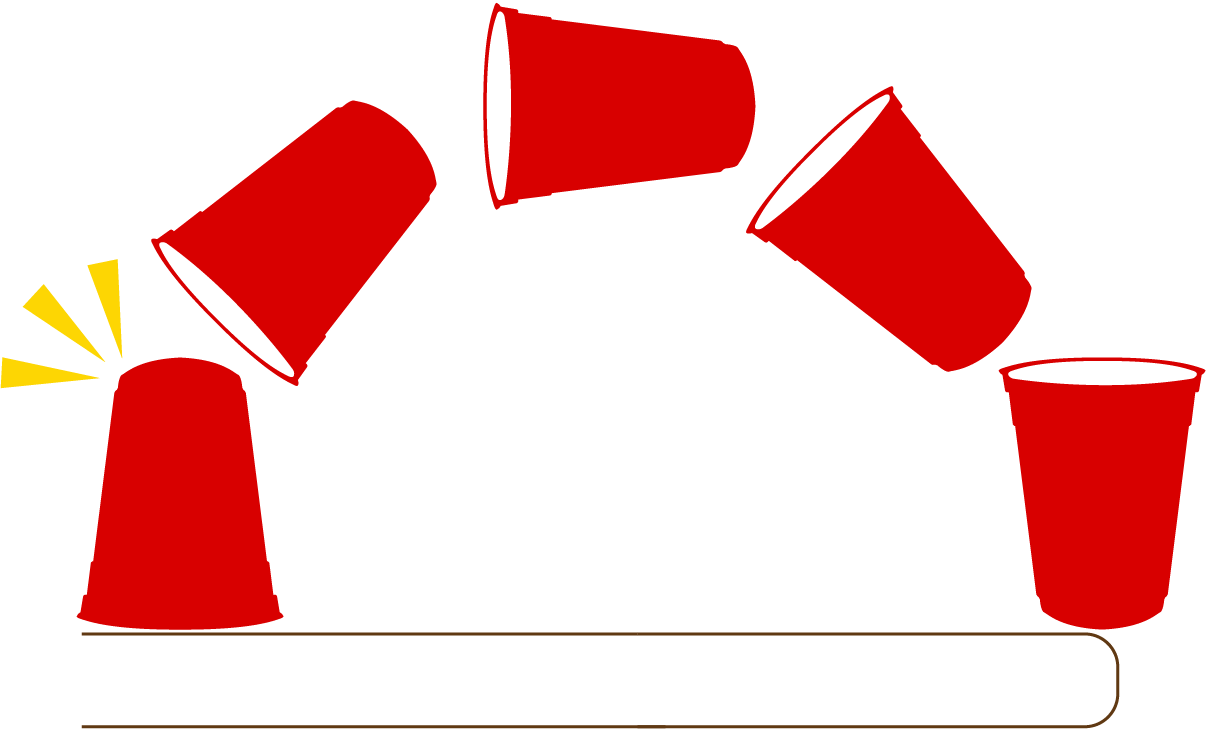 How To Play Flip Cup A Video Demonstration (1208x729), Png Download