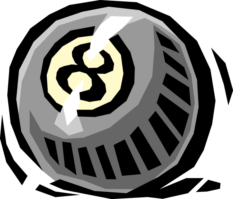 Vector Illustration Of Eight-ball Pool Played On Pocket - Illustration (819x700), Png Download