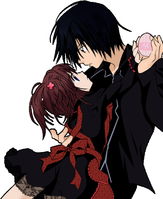 Anime Egg Young Couple Photo Ikyuto And Amu By Amu - Shugo Chara (575x655), Png Download
