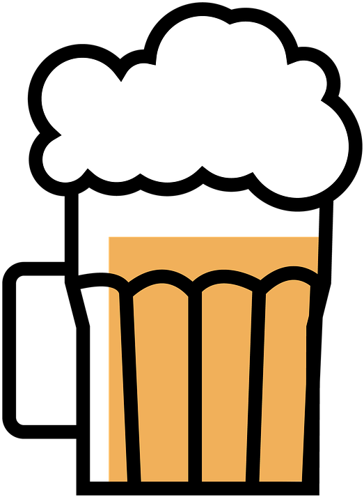 Beer, Mug, Alcohol, Pub, Drin - A4 Quiz Template (720x720), Png Download