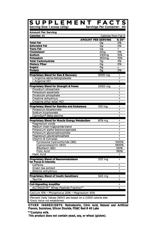 Purchase Black Powder Fruit Explosion - Black Powder Pre Workout Label (520x755), Png Download