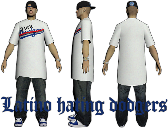 Latino Skin Gta Sa (640x480), Png Download