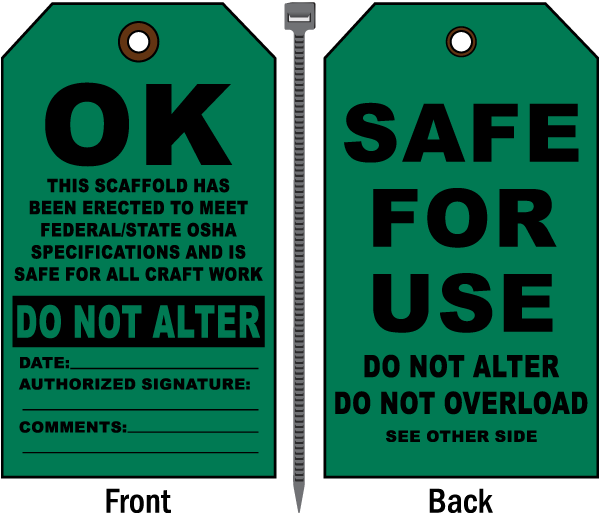 Item - Safe For Use Tags (600x514), Png Download