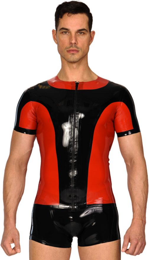 Latex Military Jacket (700x901), Png Download