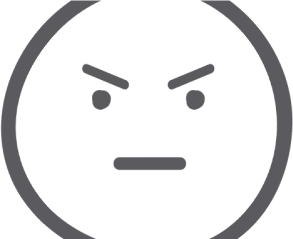 Angry Emoji Clipart Annoying - Smiley (640x480), Png Download