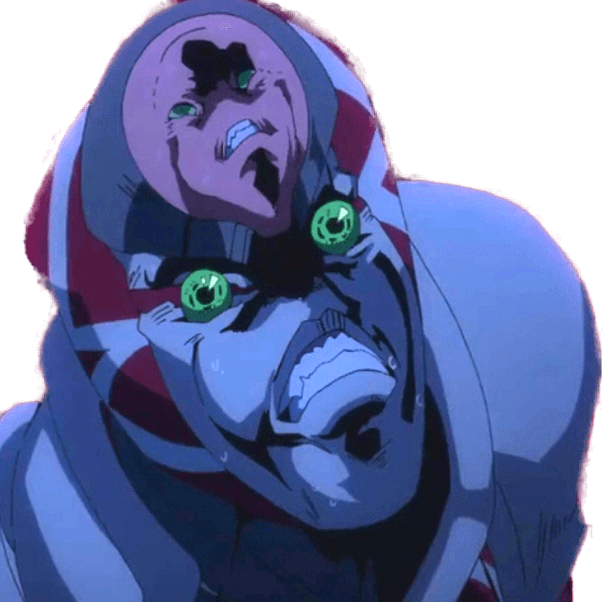 Crimson Sad - Jojo's Bizarre Adventure (602x602), Png Download