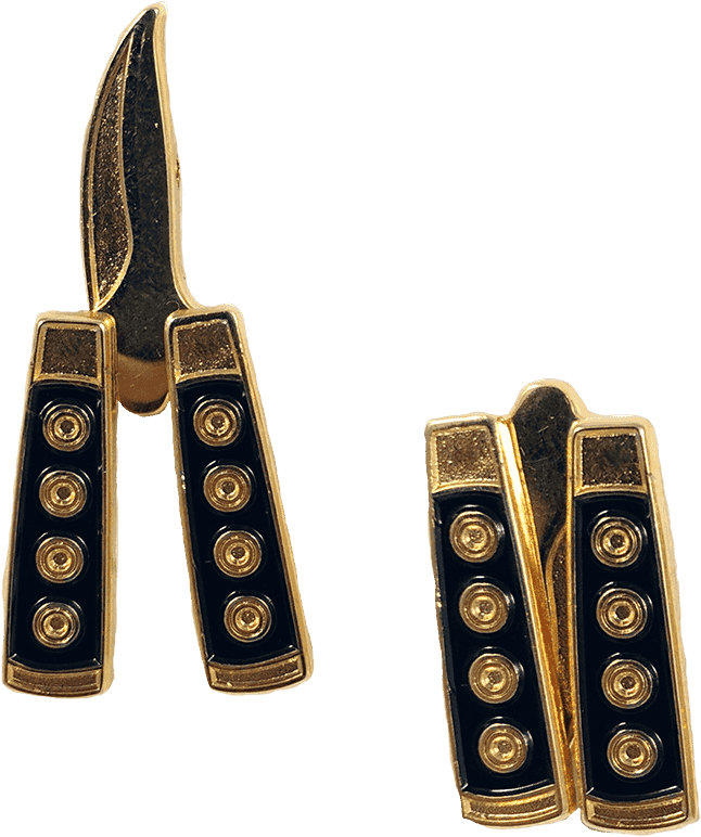 Reppin Pins X Peabe Pin, Pin, Peabe, Peabe - Earrings (800x800), Png Download