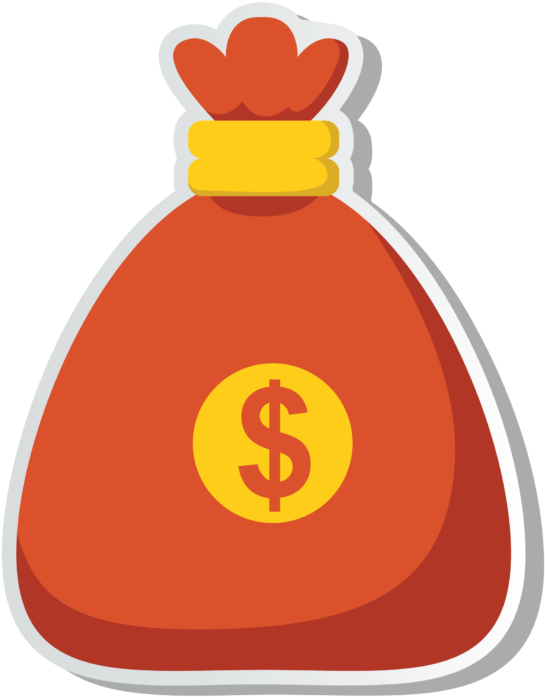 Currency Money Payment Bag Free Transparent Image Hq - Illustration (768x768), Png Download