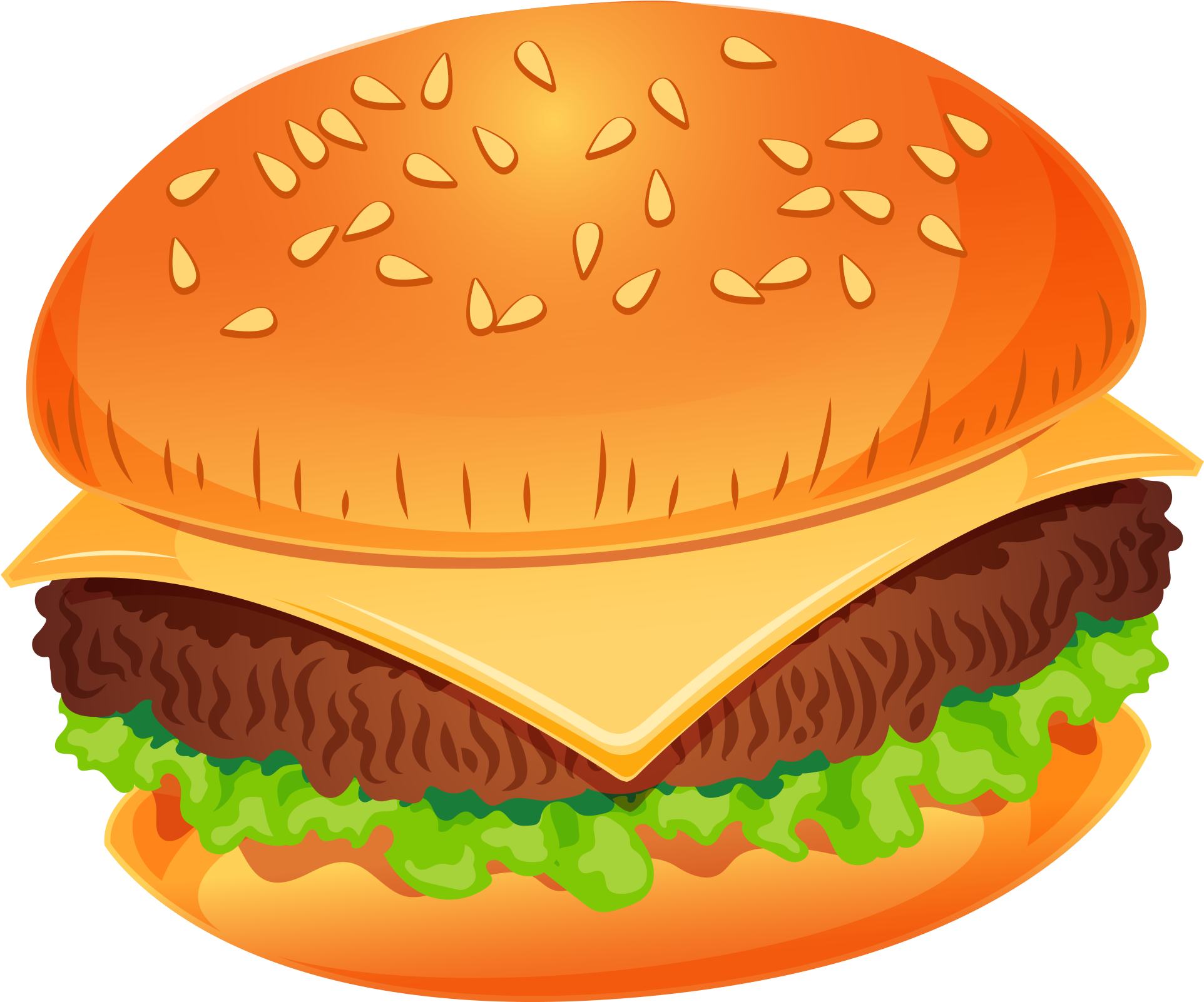 Download - Hamburger (2048x2048), Png Download