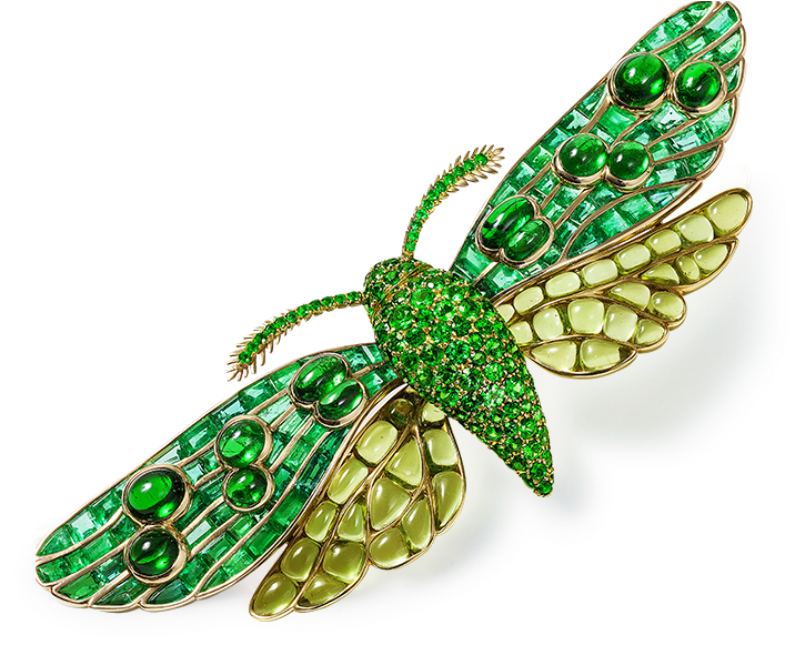 Emeralds Tsavorites Peridots Gold (800x800), Png Download