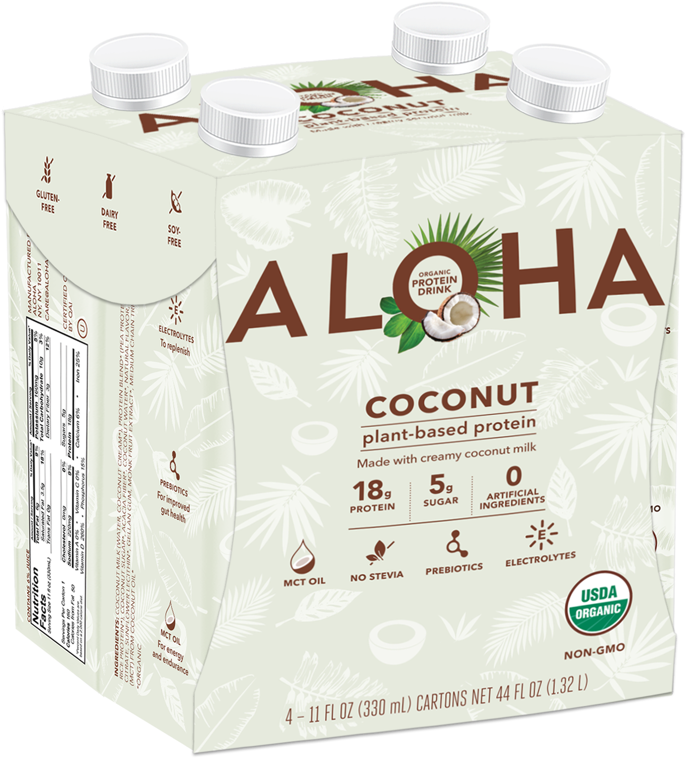 Download Coconut Organic Protein Drink Organic Certification Full
