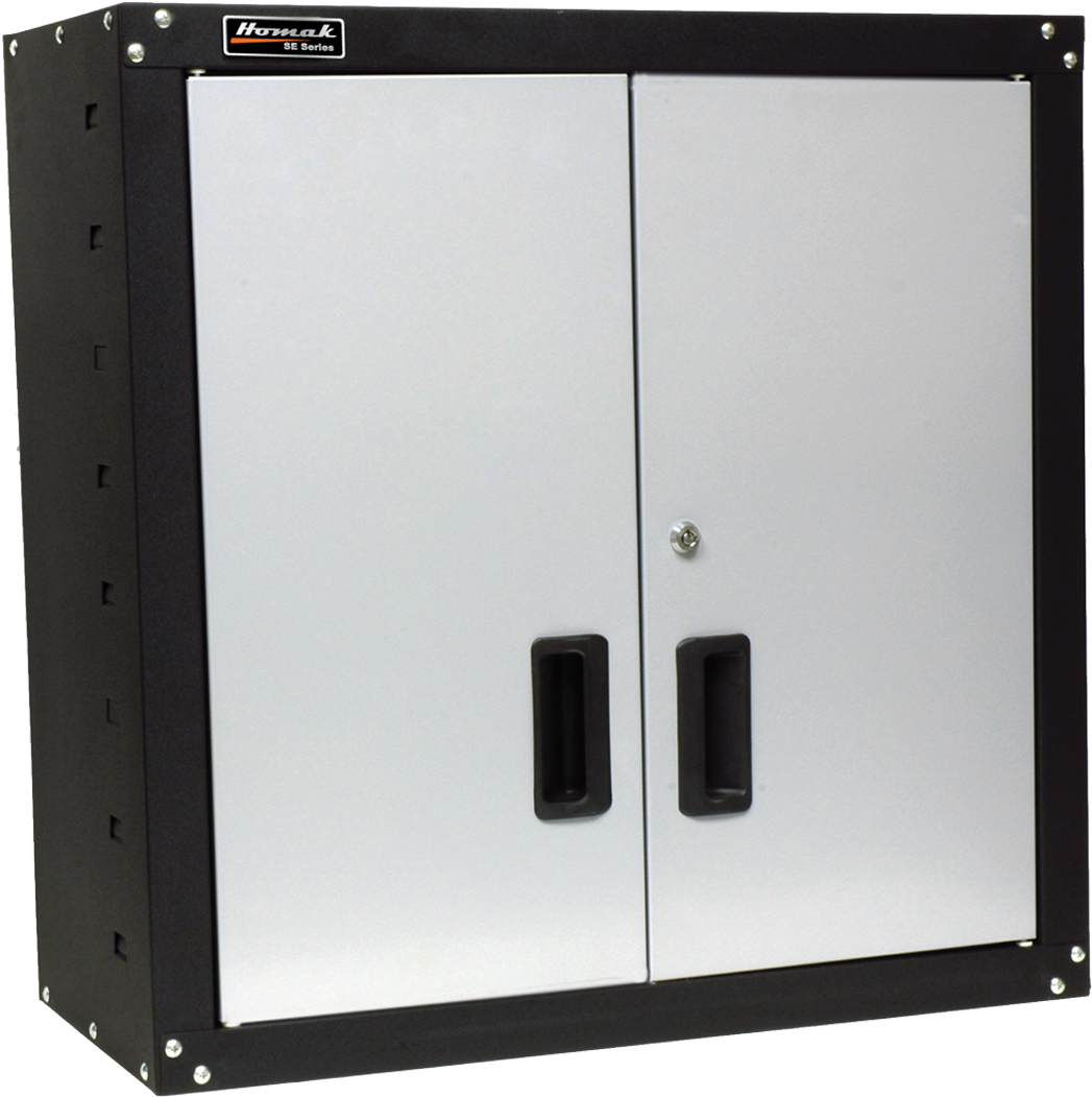 Home / Garage Series / Cabinetry / 2 Door Wall Cabinet - Homak Cabinet (1200x1200), Png Download