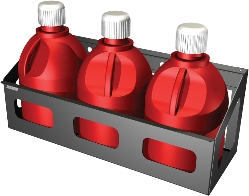Fuel Jug Rack - Black Fuel Jug Holder (1000x750), Png Download