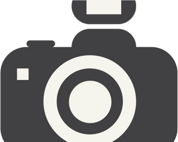 Photo Camera Clipart Flash Icon Png - Flat Camera Png (640x480), Png Download
