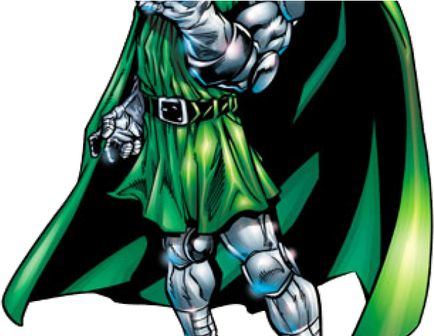 Doom Clipart Spiderman Villain - Dr Doom Facebook Covers (640x480), Png Download