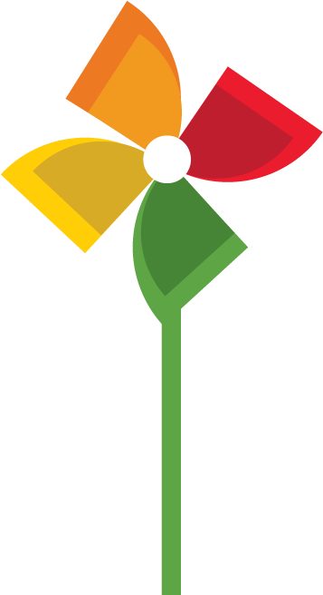 Pinwheel Image (422x743), Png Download
