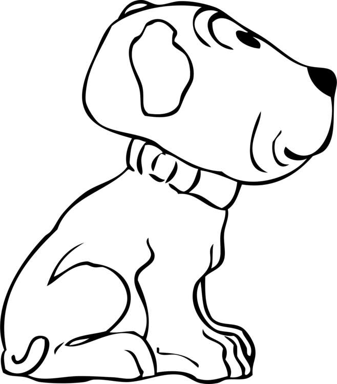 Puppy Golden Retriever Cartoon Dog Toys Dog Breed - Side View Cartoon Dog (658x750), Png Download