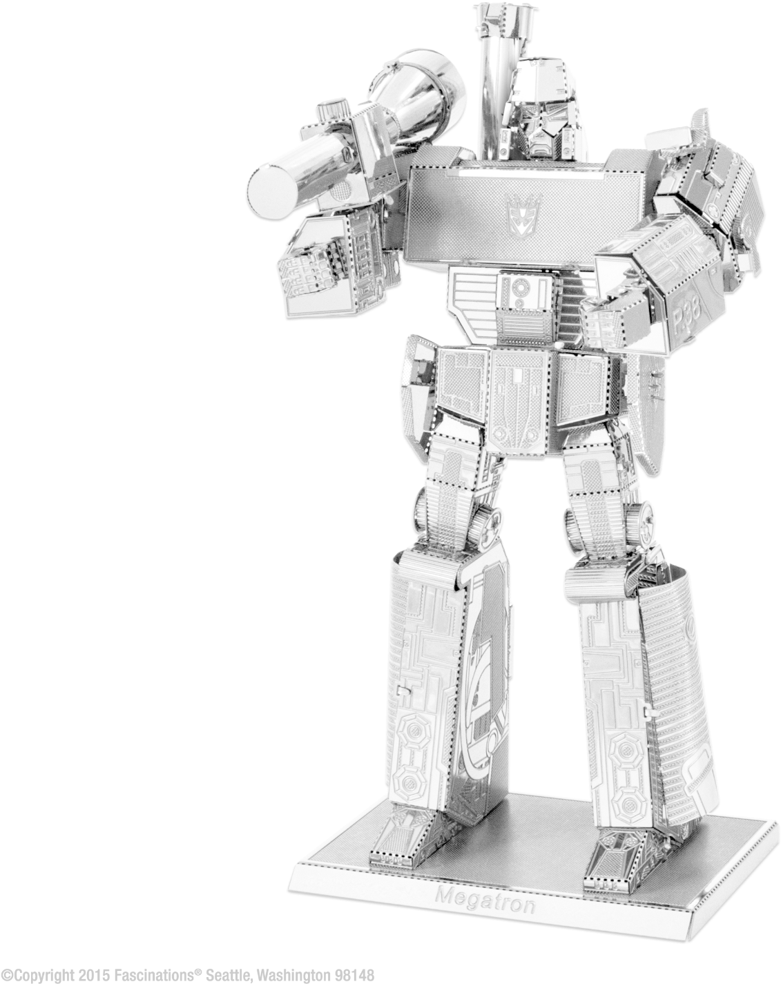 Stock Photo - Metal Earth Megatron (1600x1600), Png Download