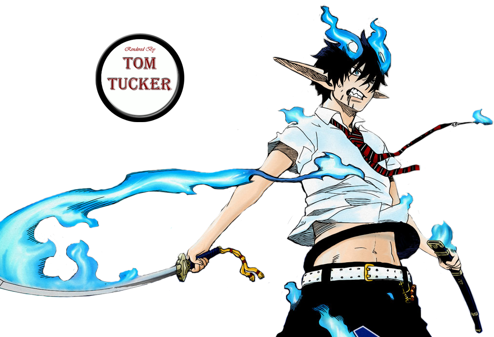 Rin Okumura Photo Ao No Exorcist - Okumura Rin Render (1013x690), Png Download