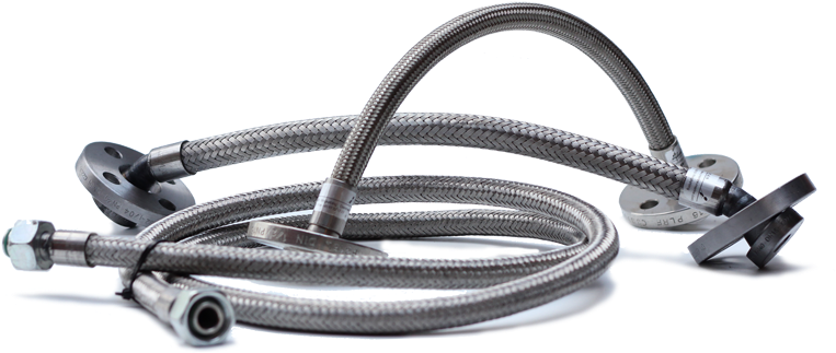 The Hoses Are Joined At Each End By Specially Designed - Wire (867x453), Png Download