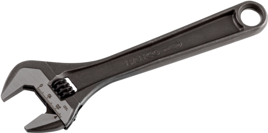 Bahco Adjustable Wrench 4 (1000x1000), Png Download