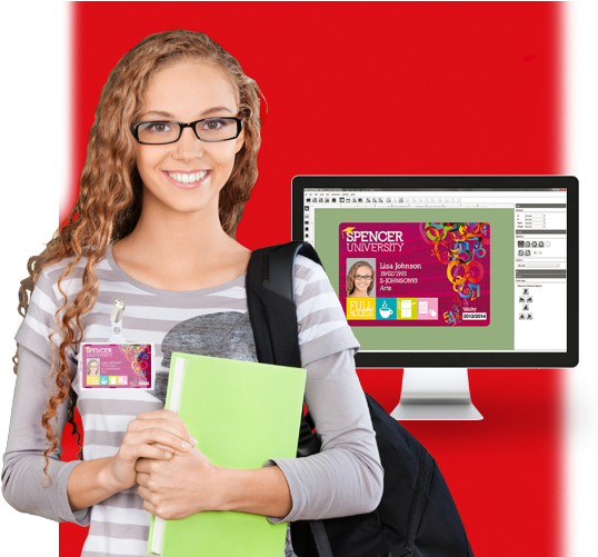 Evolis Home Page - Led-backlit Lcd Display (700x500), Png Download