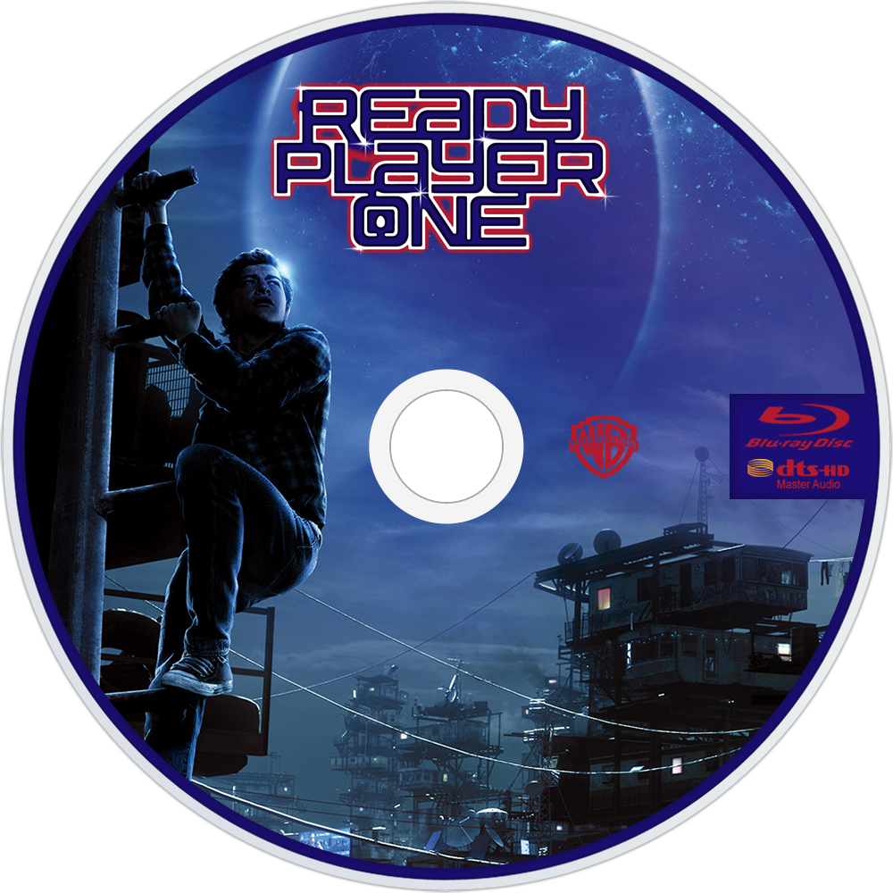 Ready Player One Bluray Disc Image - Ready Player One 2018 Official Poster (1000x1000), Png Download