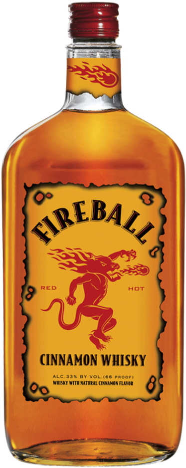Whisky Fireball (400x1024), Png Download