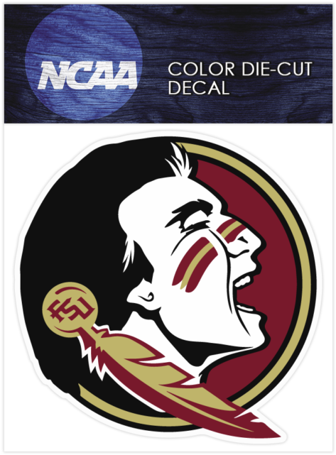 Florida State Seminoles Logo Ncaa Die Cut Vinyl Car - Florida State Seminoles Football (640x640), Png Download