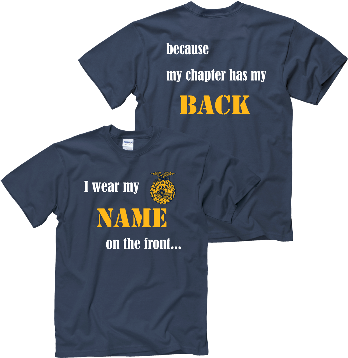 Ffa Emblem, Country Music Quotes, Memories Quotes, - Wear My Name On The Front Because My Chapter Has My (1275x1412), Png Download