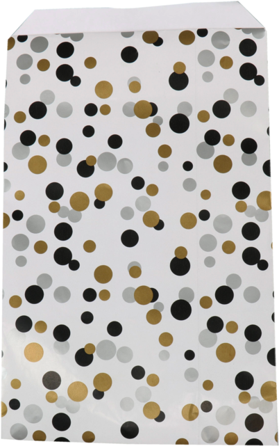 Lovly® Bag, Gift Bags, Paper, 15x22cm, Confetti, - Polka Dot (640x640), Png Download