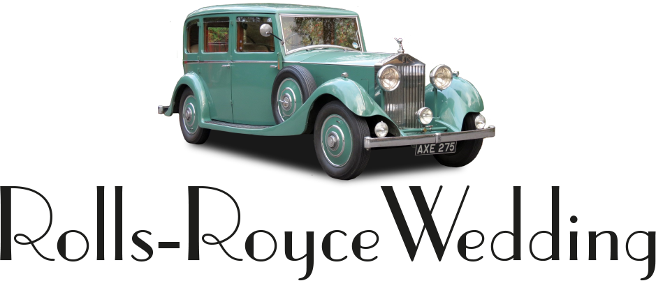 Rolls Royce Wedding Logo - Antique Car (939x403), Png Download