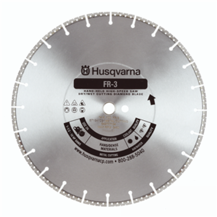 Husqvarna Fr3 12" Metal Cutting / Fire Rescue Diamond - Rezné Kotuče Na Gumu (1200x1200), Png Download