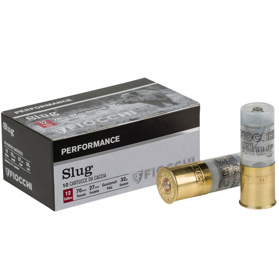 Fiocchi 12/70 Nova Slug - Cartucce Con Palla Gualandi (560x560), Png Download