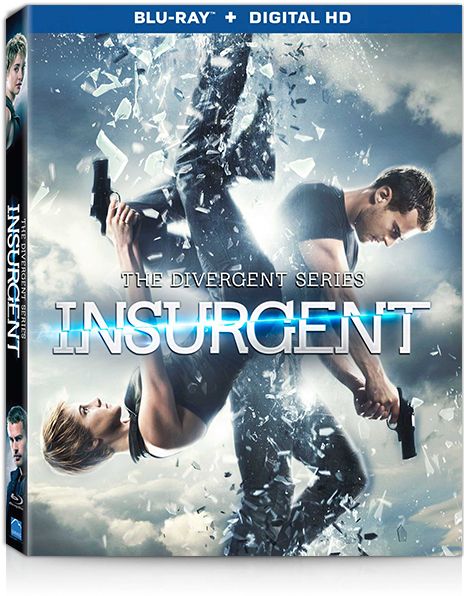 About The Movie - Insurgent Blu Ray (464x665), Png Download