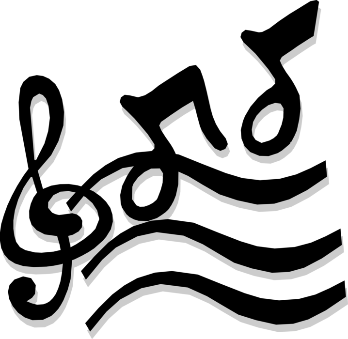 Vector Illustration Of Musical Notation Music Notes - Clap N Tap Gospel Choirs (718x700), Png Download