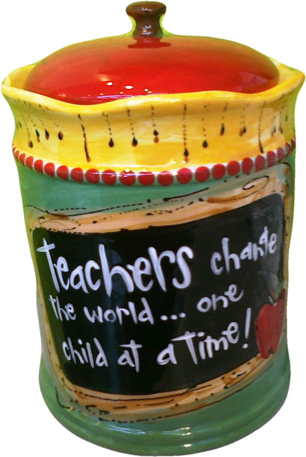 1teacher Cookie Jar - Ceramic (1174x1681), Png Download