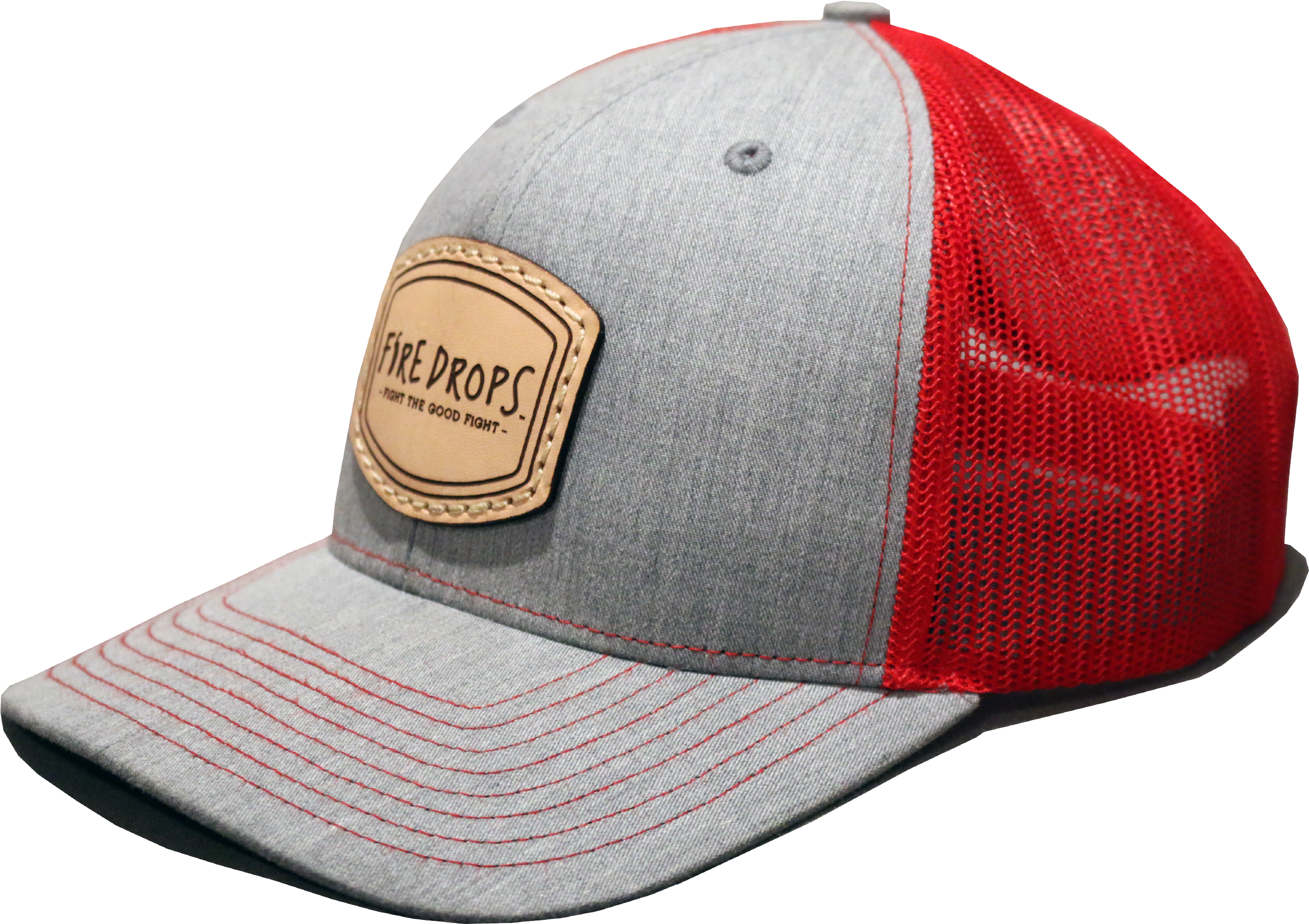 Fire Drops Trucker Hat - Baseball Cap (2700x2700), Png Download