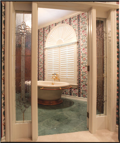 3 Fresh Ideas For New Window Shutters In - Bathroom (800x477), Png Download