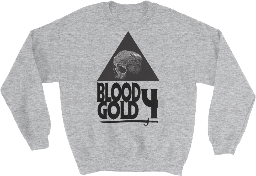 B4g Evil Dead Triangle Black/heather Gray Sweat Shirt - Sasha Grey Love T Shirt (1000x1000), Png Download