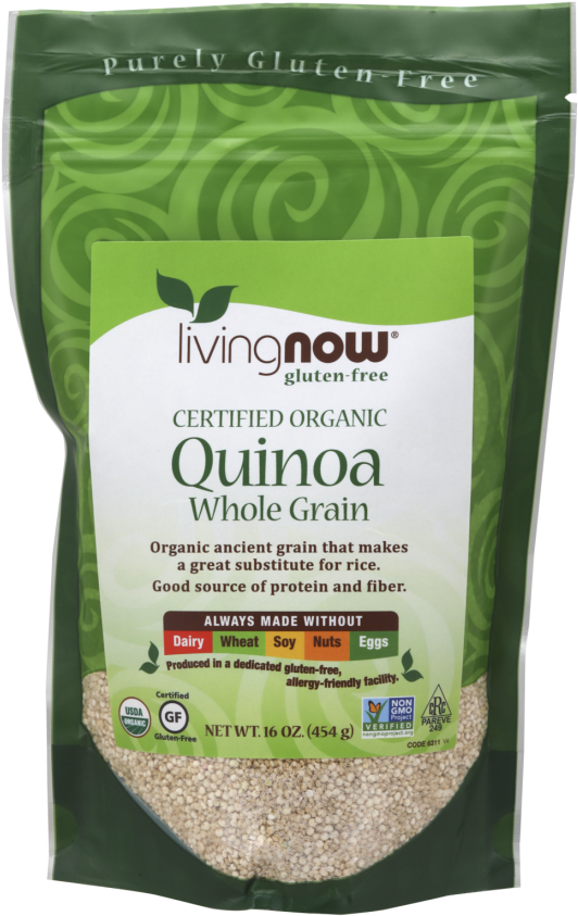 Quinoa Whole Grain, Organic - Organic Millet (572x880), Png Download