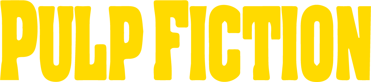 Vincent Vega Pulp Fiction - Pulp Fiction (1196x265), Png Download