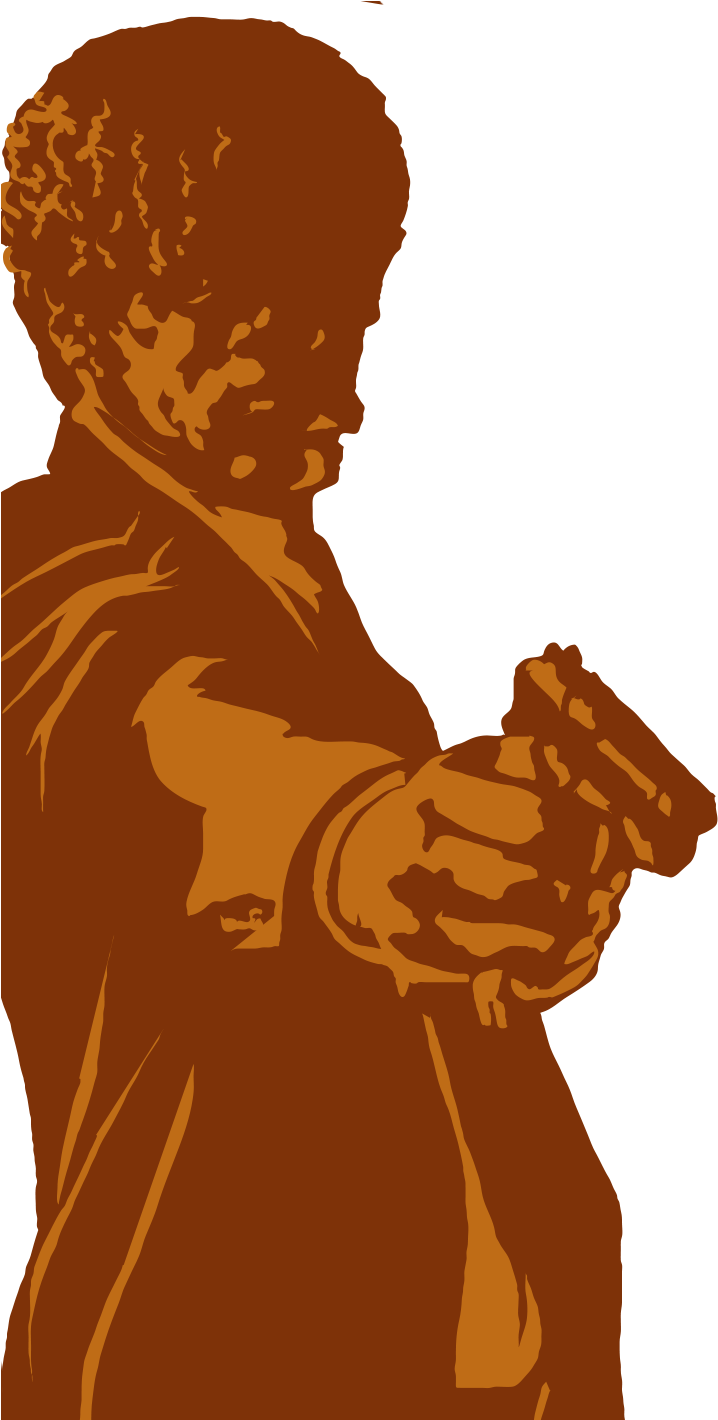 Pulp Fiction - Silhouette (812x1419), Png Download