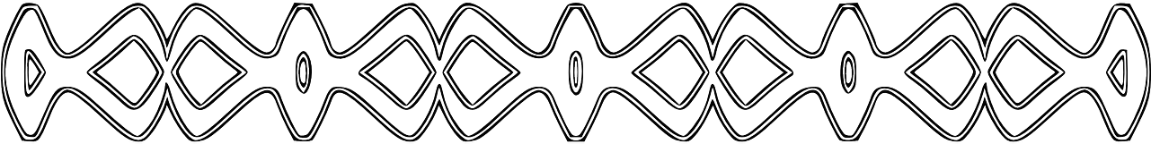 Horizontal Border Separator - Line Art (1280x640), Png Download