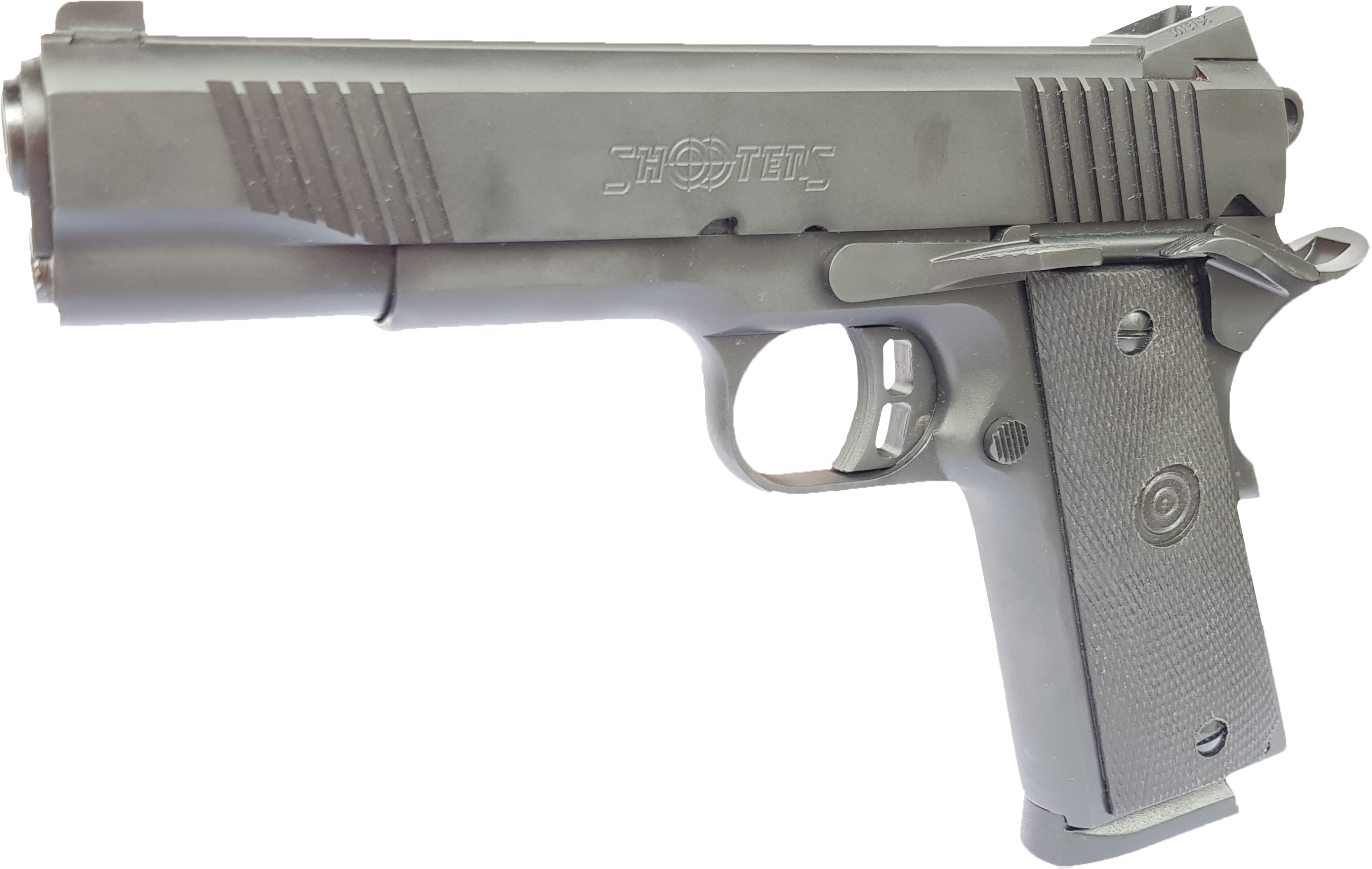 Elite - Shooters 45 Caliber Price (2866x1770), Png Download