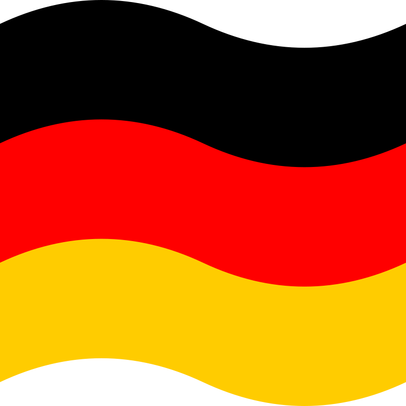 Free Vector Schwarz Rot Gold - Deutsch Clipart (800x800), Png Download