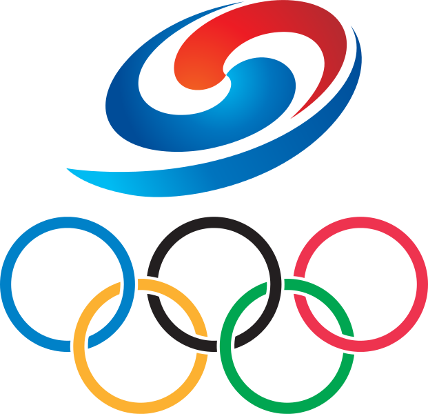 Korean Olympic Committee Logosvg Wikipedia - South Korea Olympic Committee (621x600), Png Download
