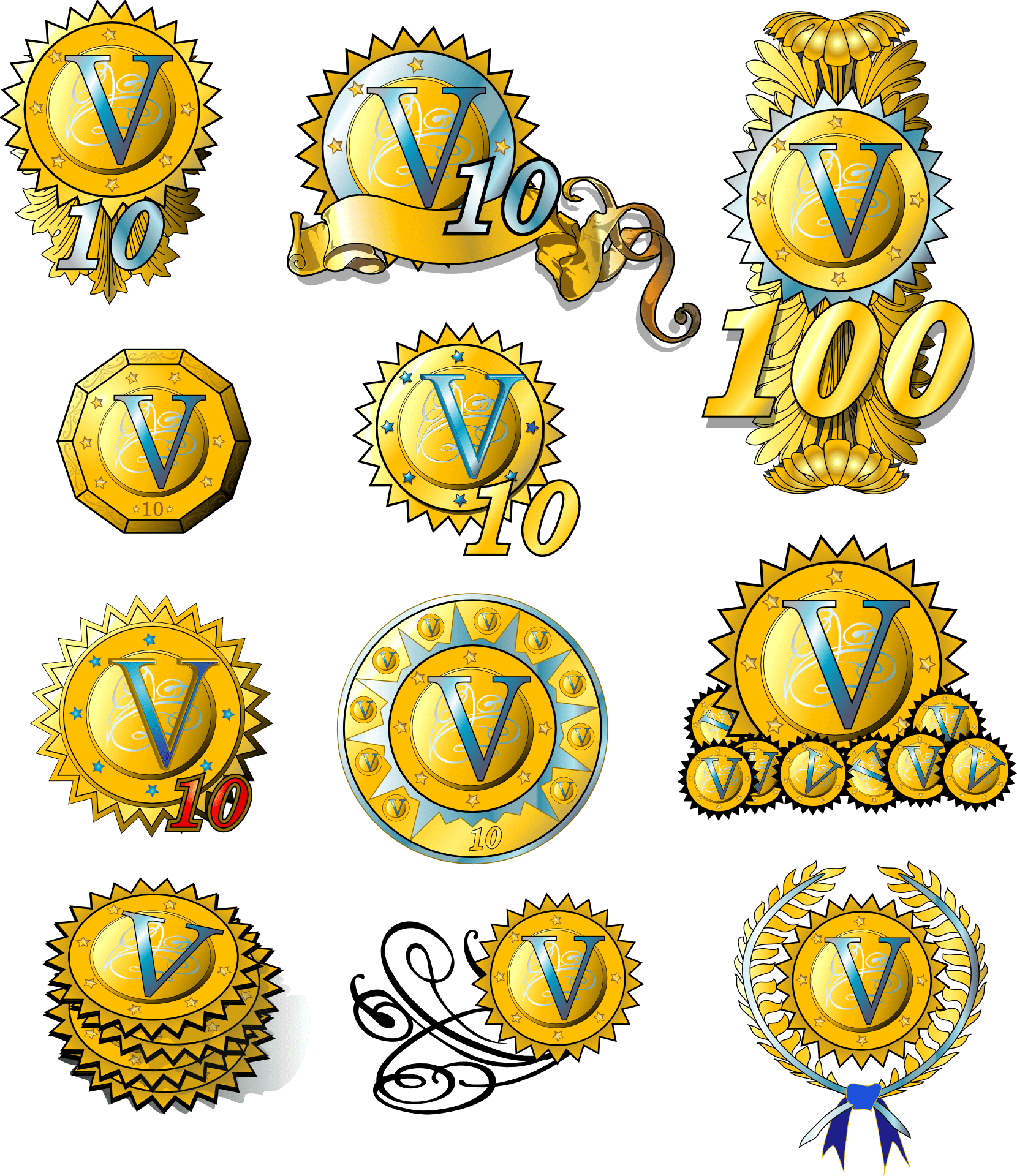 Stamp Seal Awards Template - Image (1660x1920), Png Download