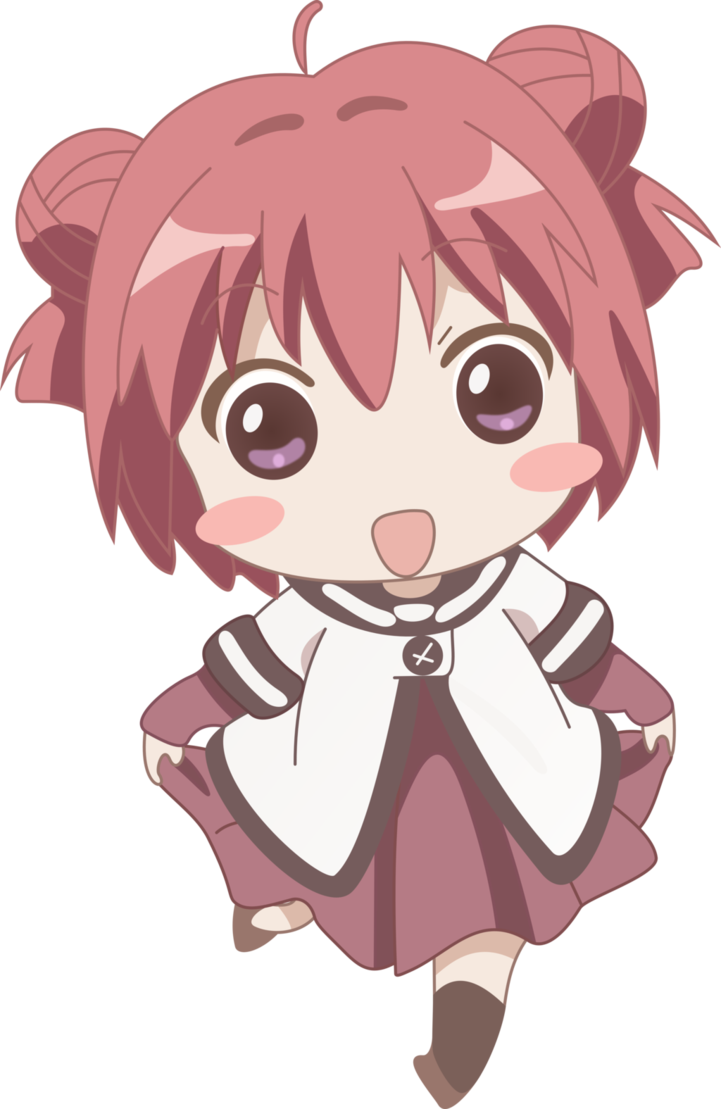 View Chibi Akarin , - Yuruyuri Hd (721x1109), Png Download